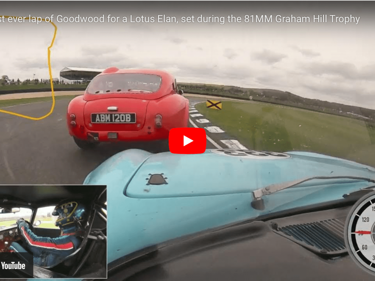 Video: Plucky Lotus Elan battles AC Cobra