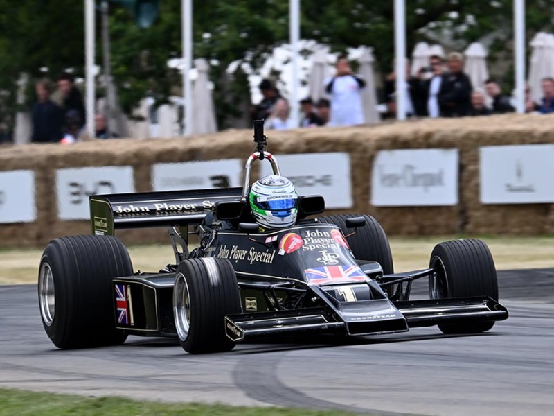 Lotus at the Goodwood Festival of Speed