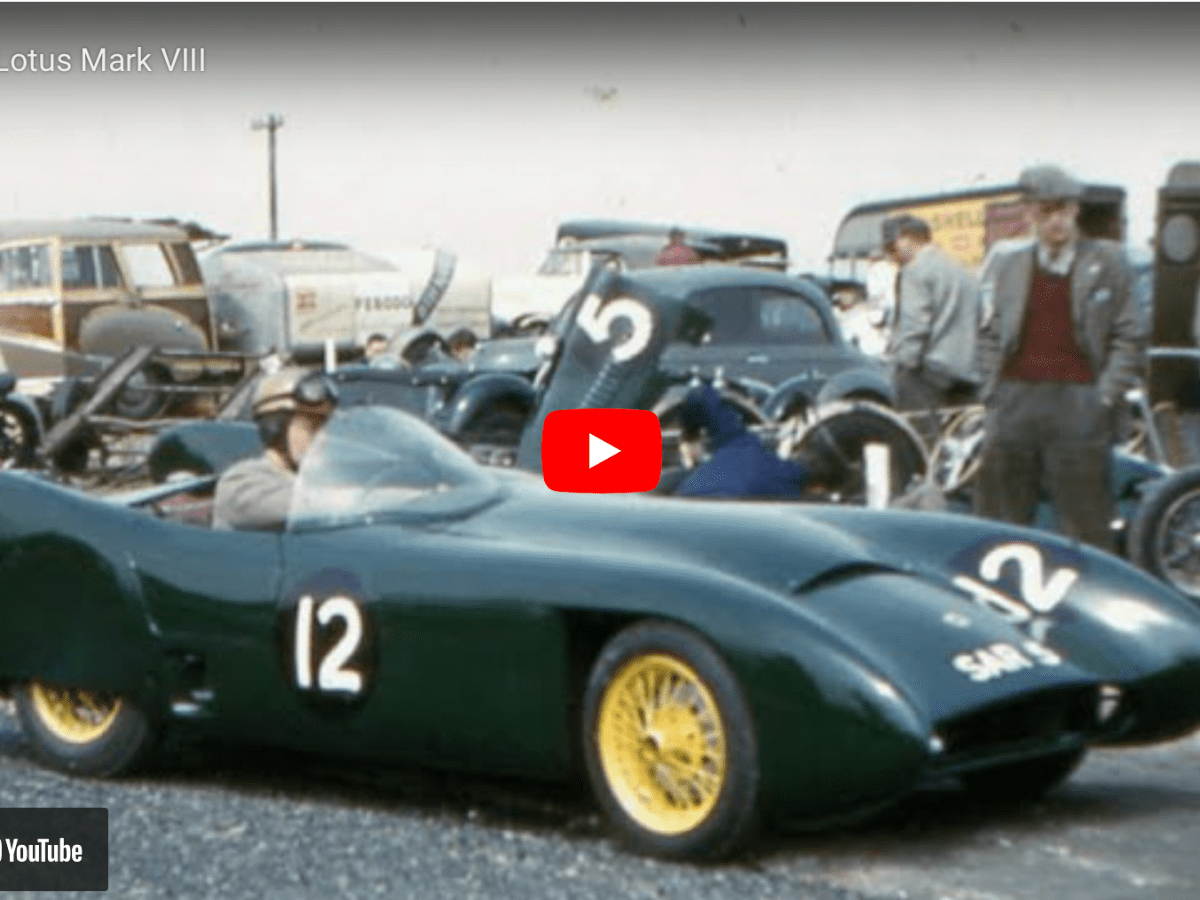 Video: Lotus Mark VIII testing in 1954