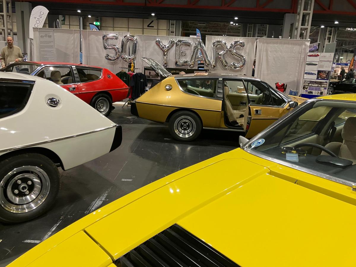 Elite 50th celebrations headline Lotus stars of NEC